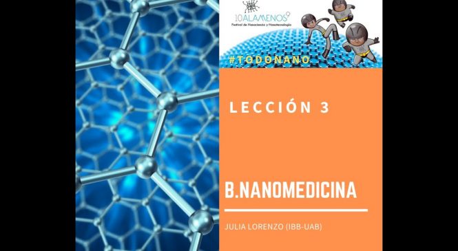 Julia Lorenzo participa en el Festival Nacional de Nanociència i Nanotecnologia 2021
