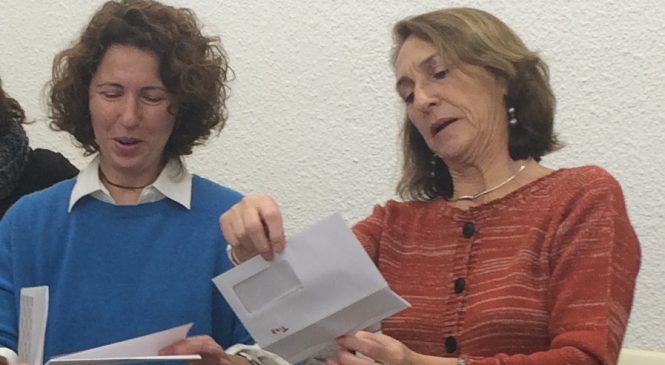 Comiat de la Prof. Agustina García i la Dra. Marian Baltrons